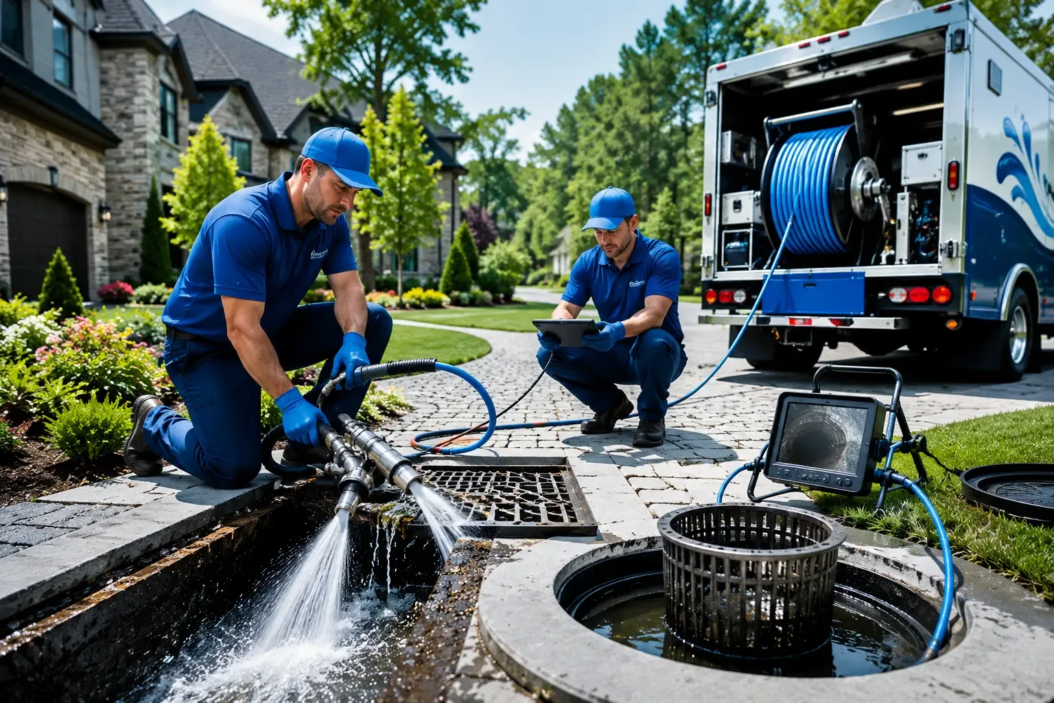 Local outdoor drain cleaning professionals in Bradford, IL