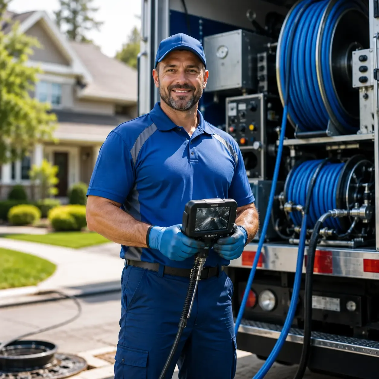 Local outdoor drain cleaning specialists in Bradford, IL